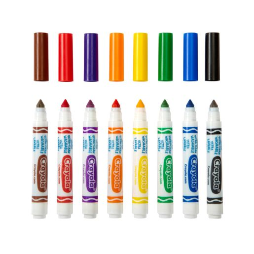 Crayola 8ct Ultra-Clean Washable Markers