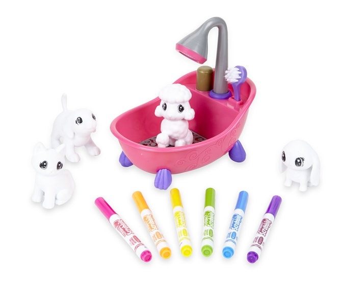 Crayola Washimals Pet Animal Tub Play Set