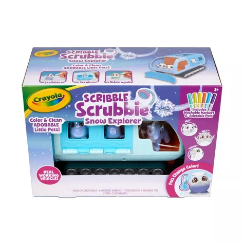 Crayola Scribble Scrubbie Arctic Pets Snow Explorer