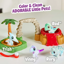 Crayola Scribble Scrubbie Dinosaur Island Toy Set