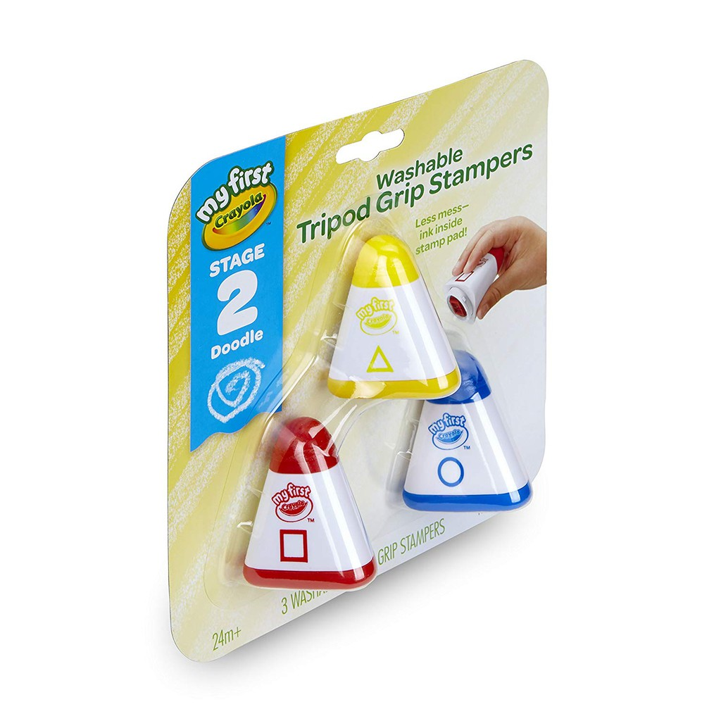 Crayola My First Washable Tripod Grip Stampers