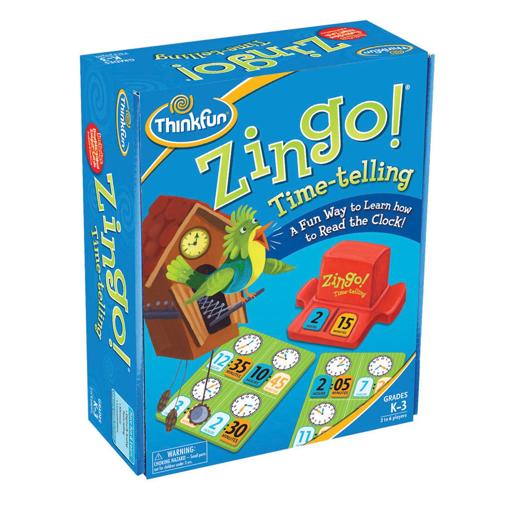 ThinkFun Zingo Time Telling