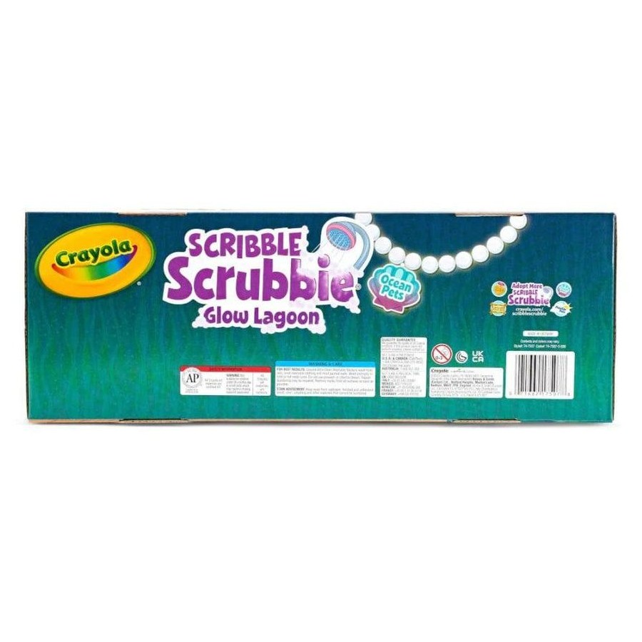 Crayola Scribble Scrubbie Glow Lagoon Playset