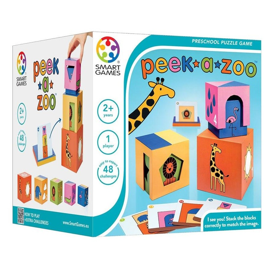 Smart Games Peek A Zoo Preschool Game