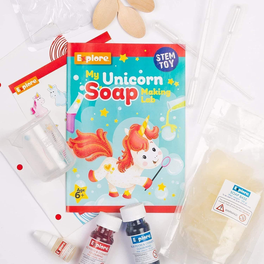 My Unicorn Soap Making Lab DIY Activity Kit