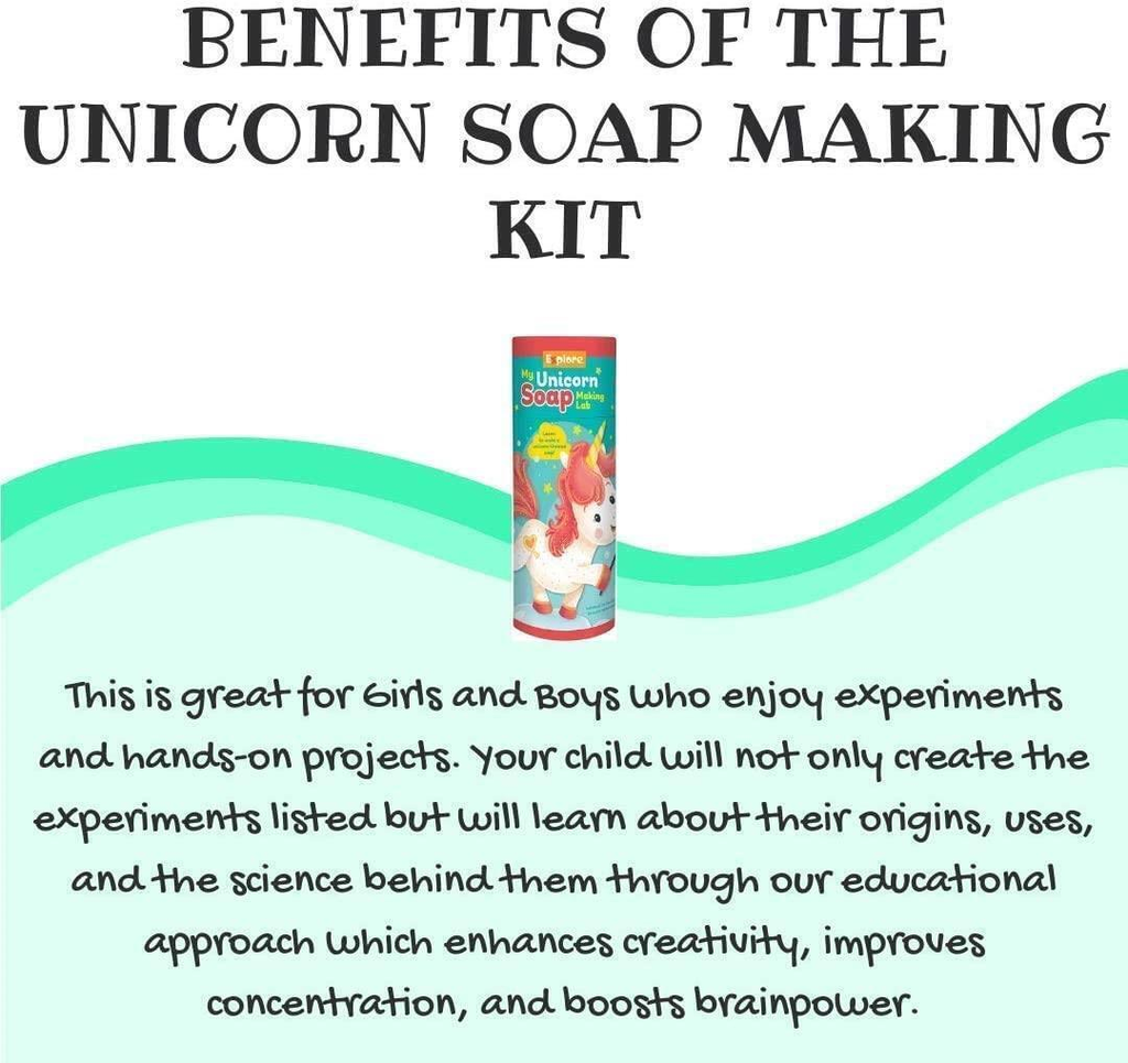 My Unicorn Soap Making Lab DIY Activity Kit