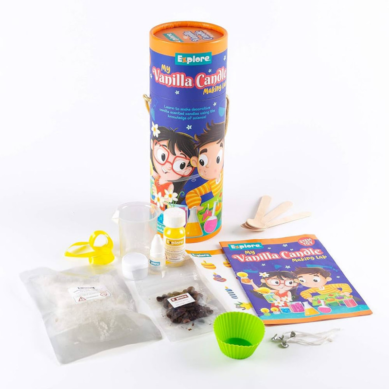 My Vanilla Candle Making Lab DIY Activity Kit