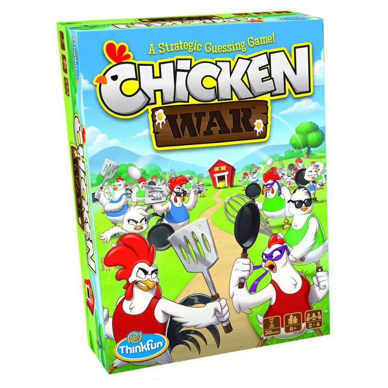 Thinkfun Chicken War Strategic Guessing Game
