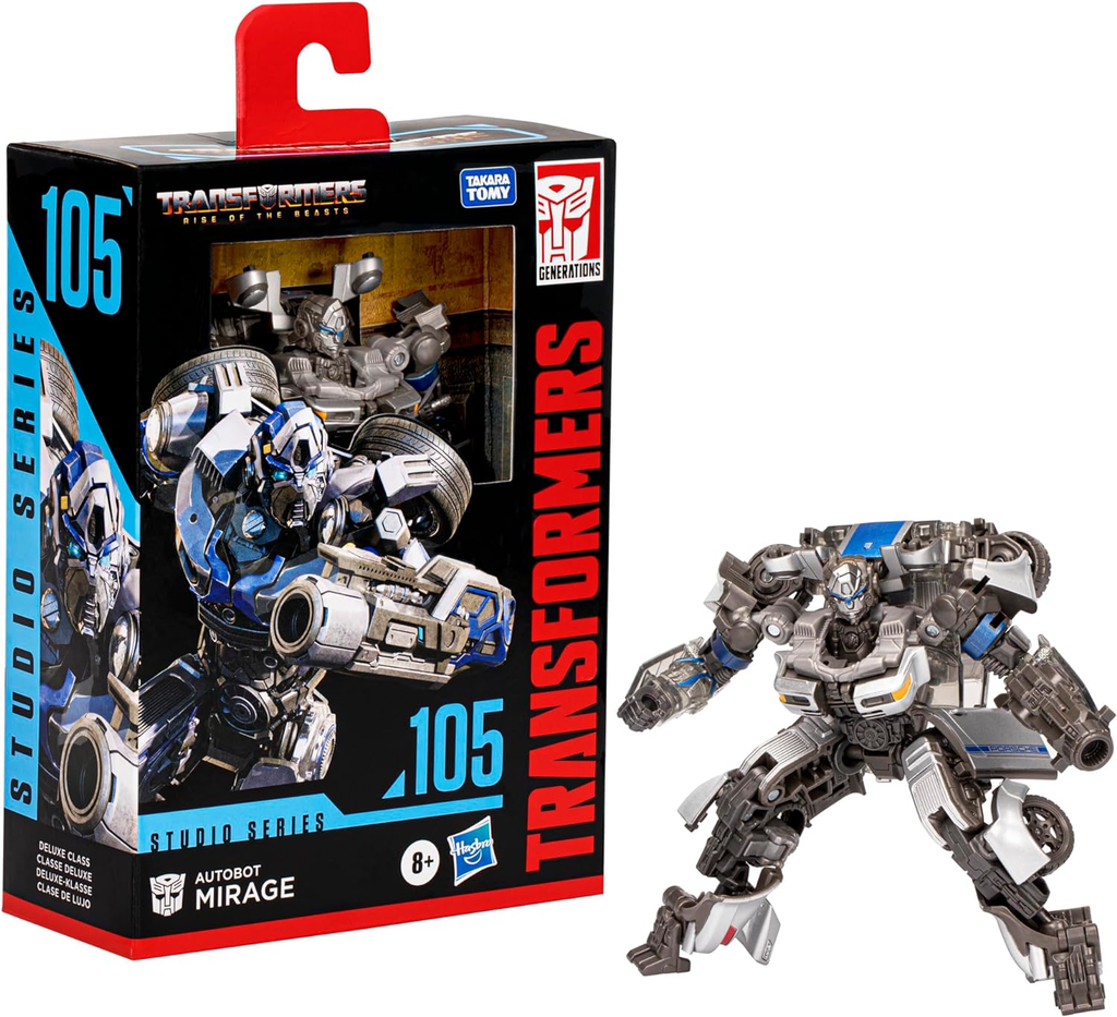 Transformers Studio Series Deluxe Rise Of The Beast Autobot Mirage Action Figure