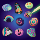 Creativity For Kids Glow Rock Painting Kit