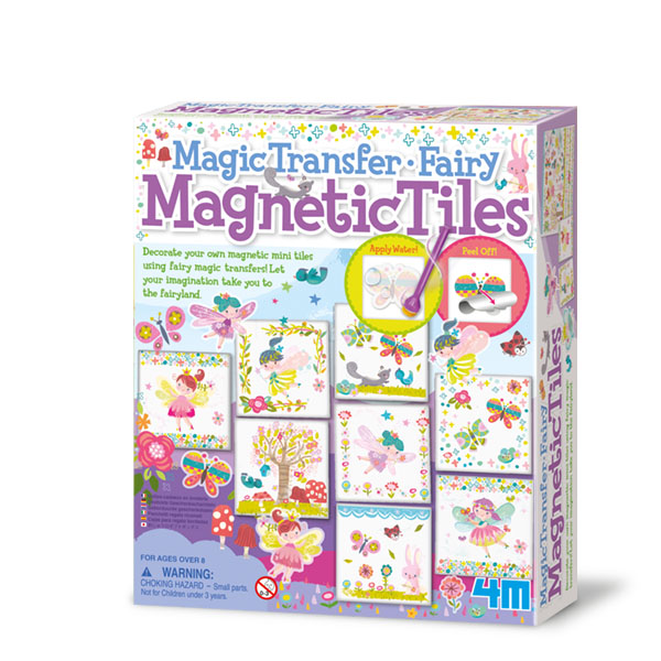 4M Magic Transfer Fairy Magnetic Tiles