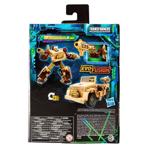 Transformers Legacy Evolution Deluxe  Detritus Action Figure