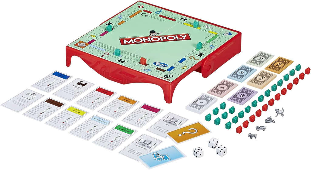 Monopoly Grab n Go Travel Game