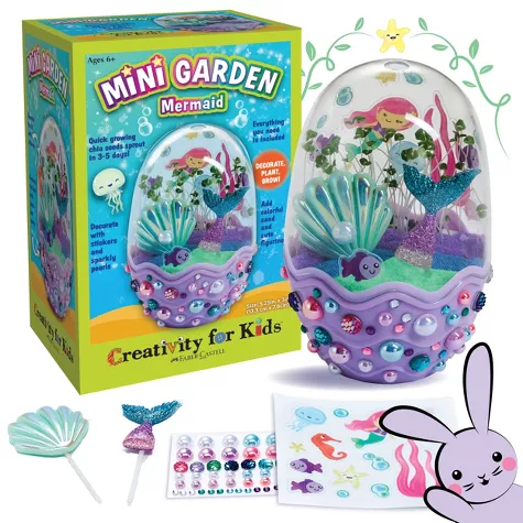 Creativity for Kids Mini Garden Mermaid Terrarium