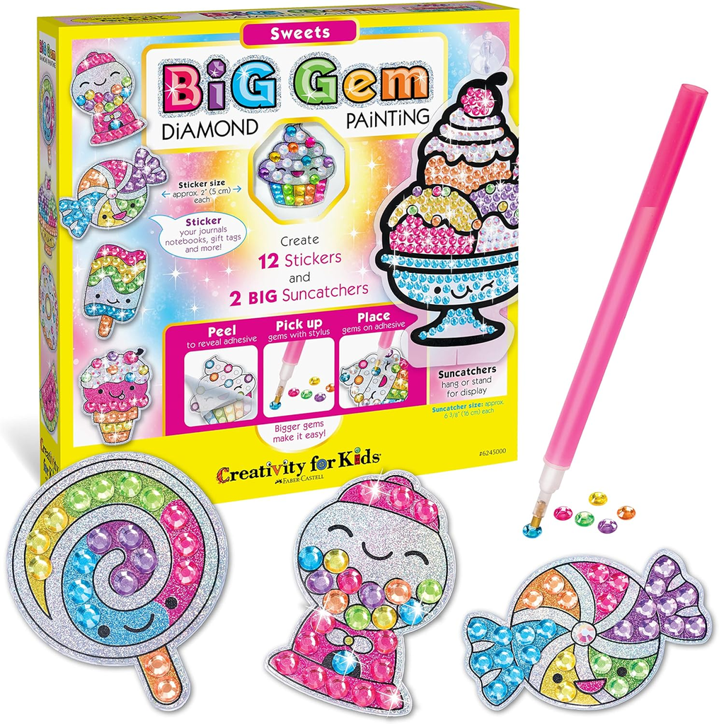 Creativity For Kids Big Gem Diamond Painting -Sweets