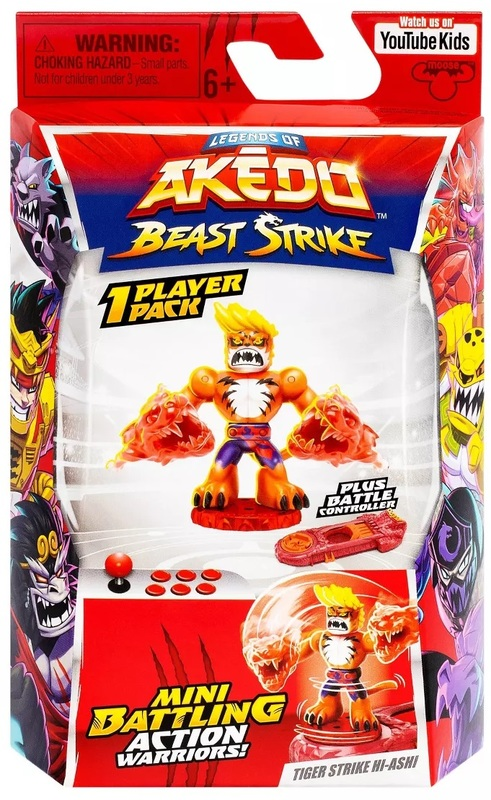 Legends of Akedo Beast Strike S5 Tiger Strike Hi-Ashi