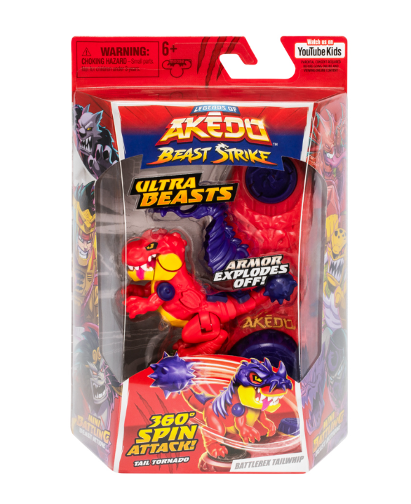 Legends of Akedo S6 Ultra Beast BattleRex Tailwhip