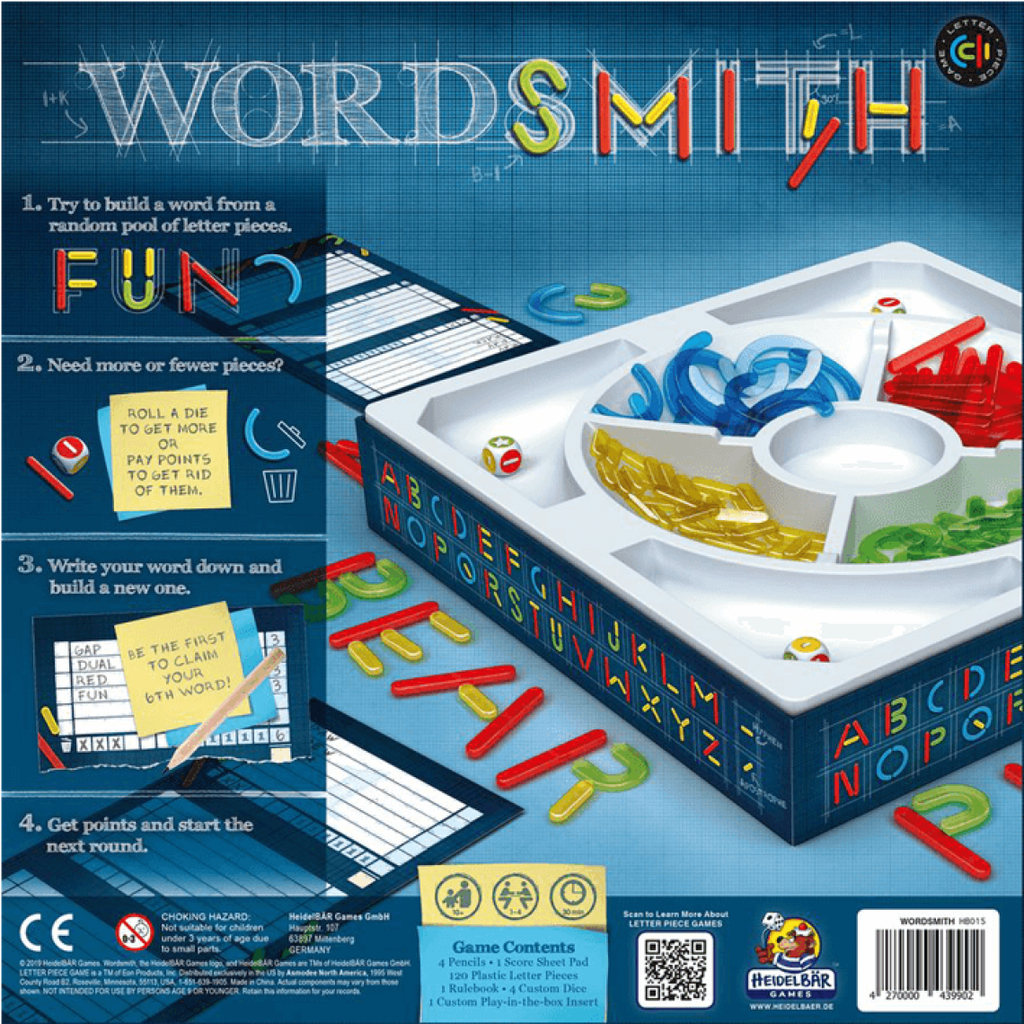 Wordsmith Board Game