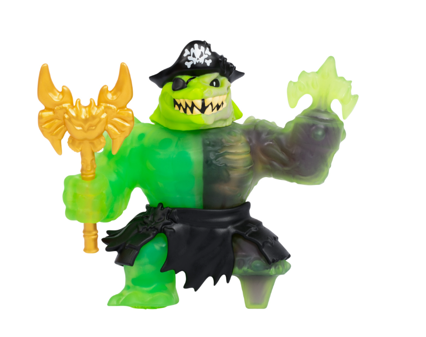 Heroes Of Goo Jit Zu Cursed Goo Sea –Rare Rockjaw Hero Pack