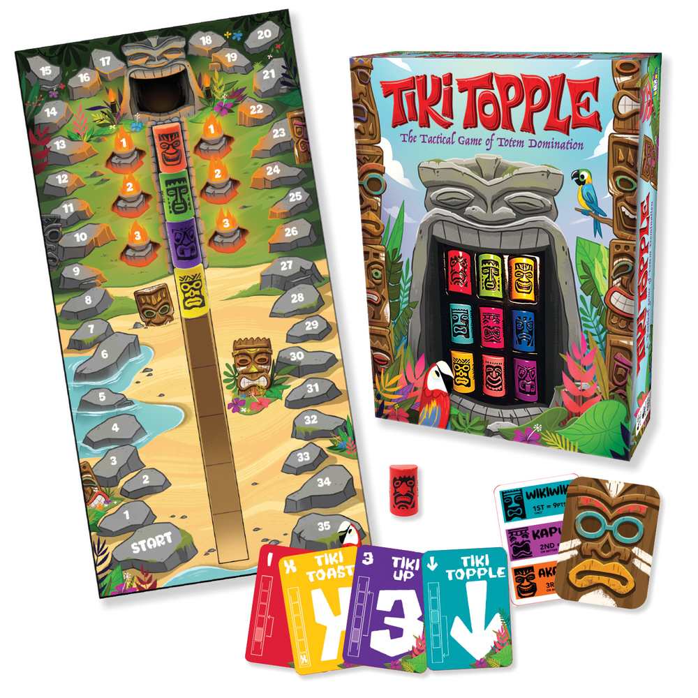 Gamewright Tiki Topple