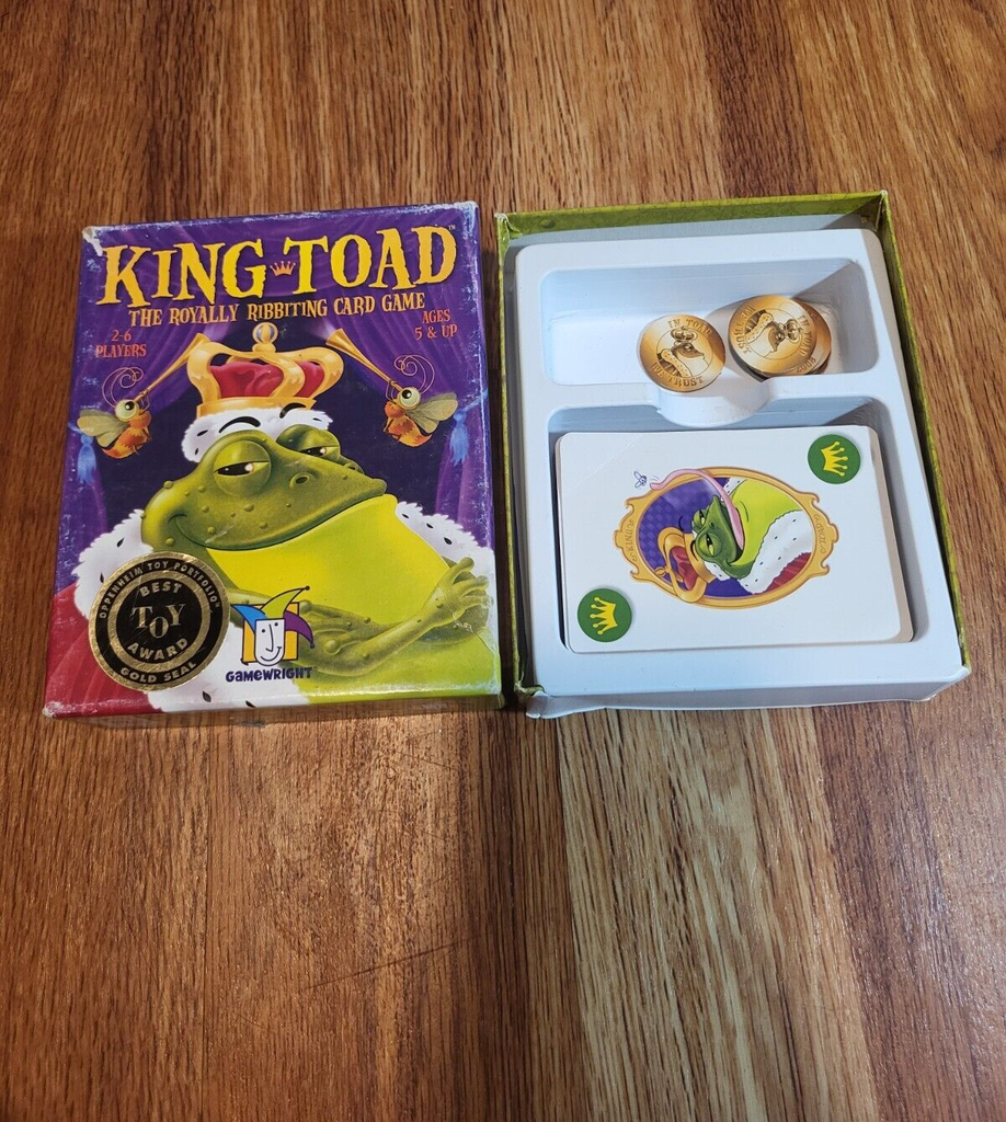 Gamewright King Toad The Royally Ribbiting Card Game