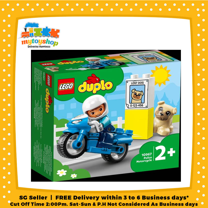 LEGO 10967 Duplo Police Motorcycle