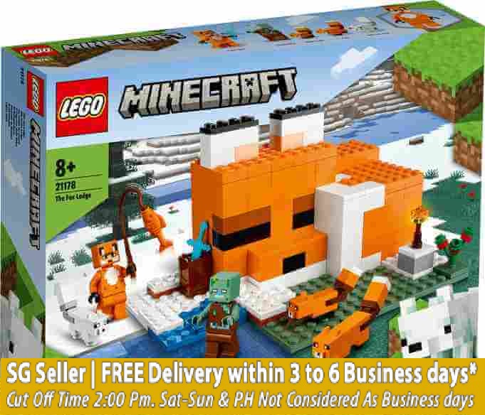 LEGO 21178 Minecraft The Fox Lodge