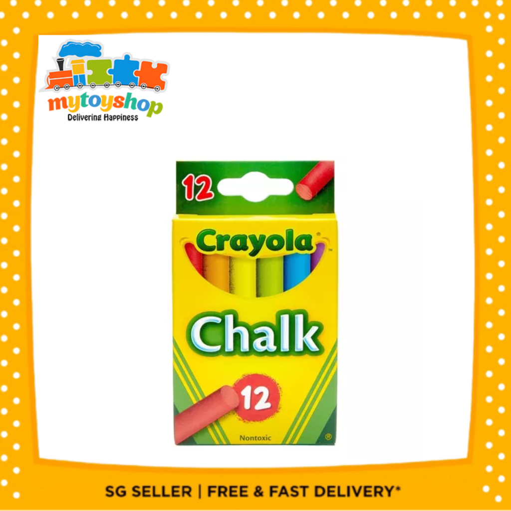 Crayola 12 ct Coloured Chalk