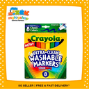 Crayola 8ct Ultra-Clean Washable Markers