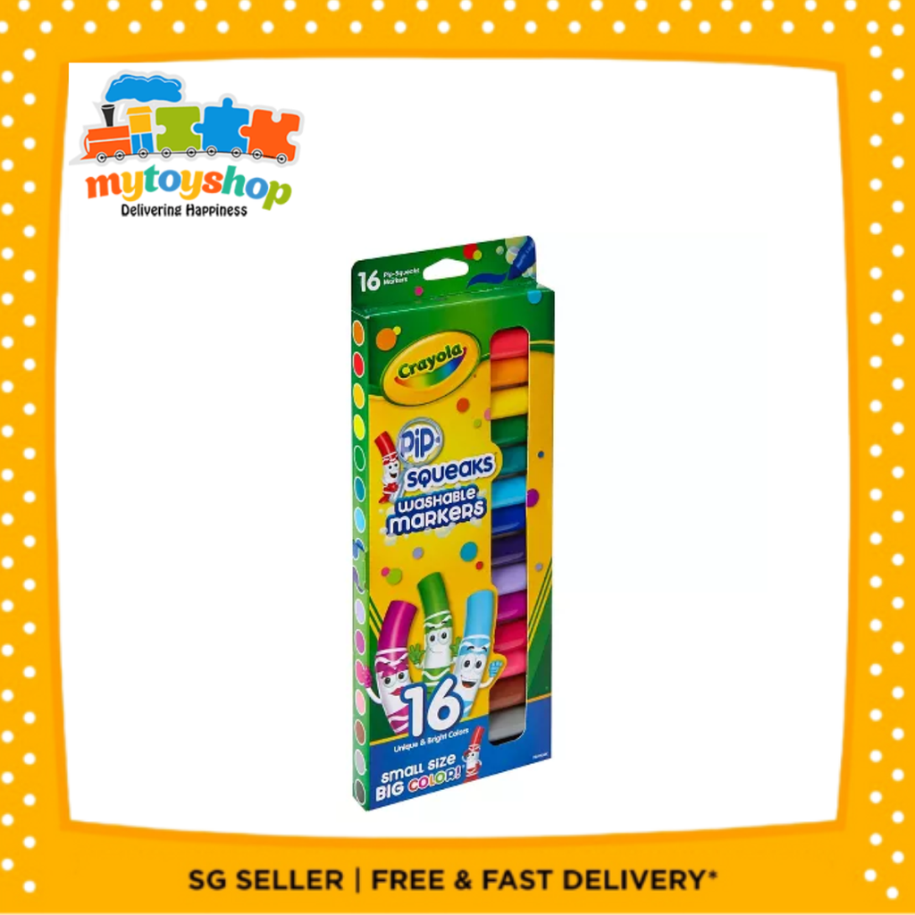 Crayola 16ct Pip Squeaks Washable Markers