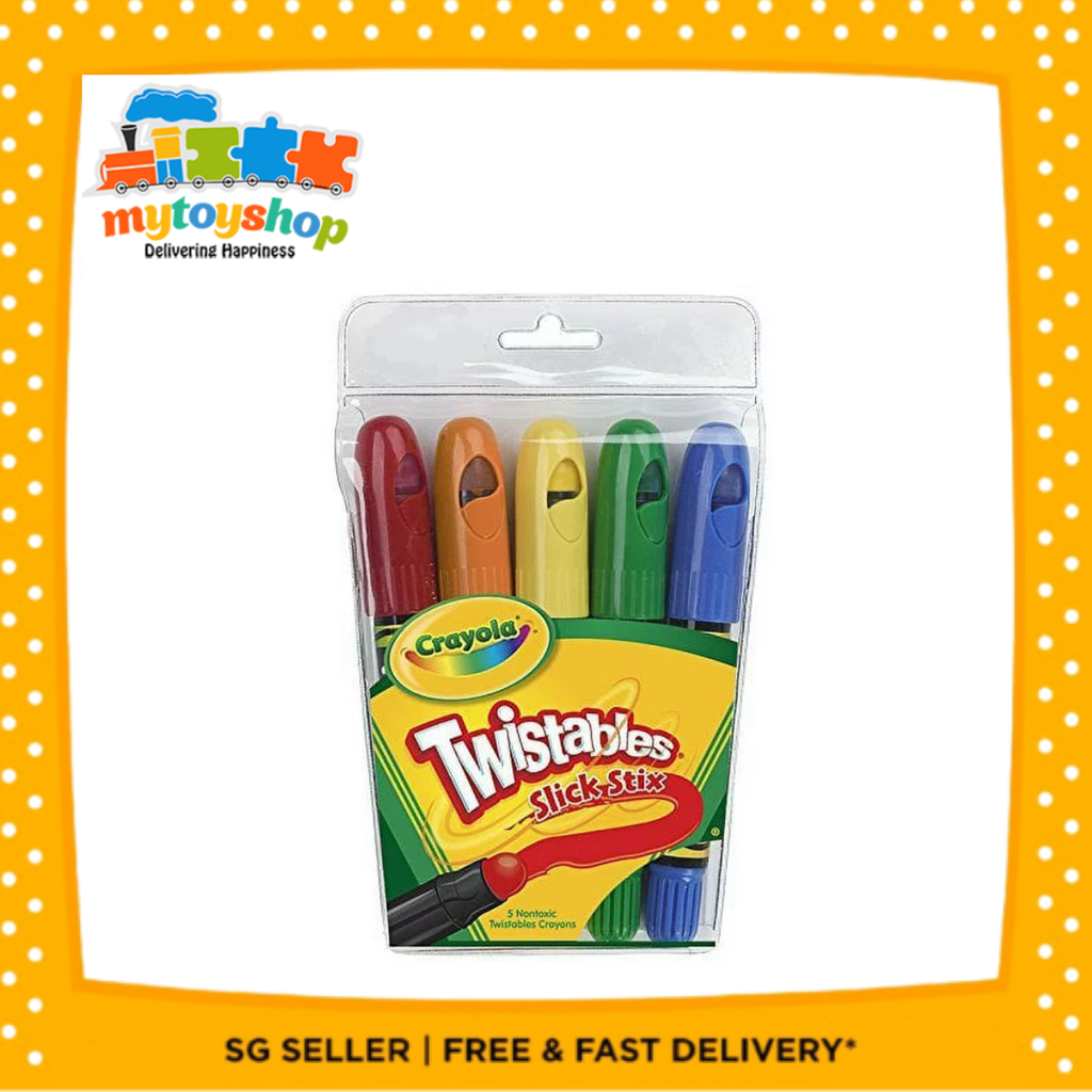 Crayola 5ct Twistable Slick Stix