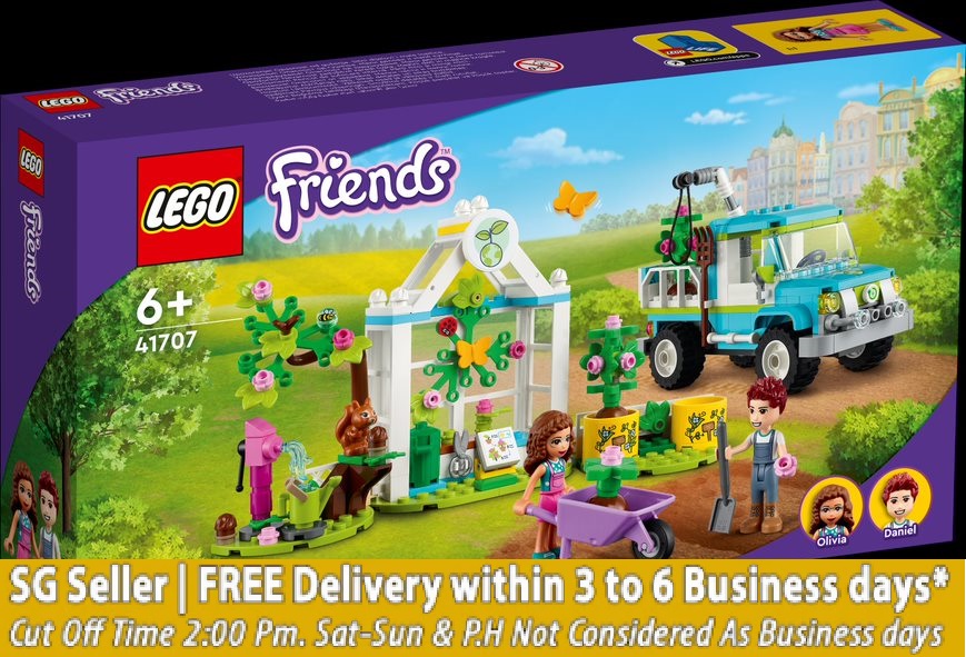 Friends 41707 Tree Planting Vehicle