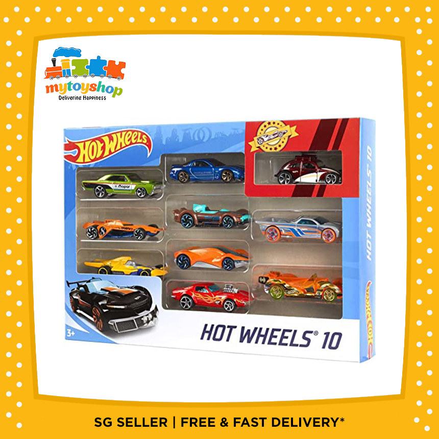 Hot Wheels 10 Car Pack (Styles May Vary)