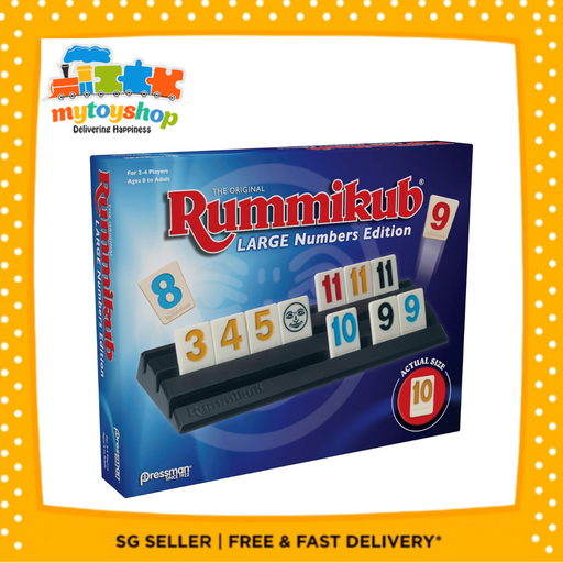 Rummikub Large Numbers Edition