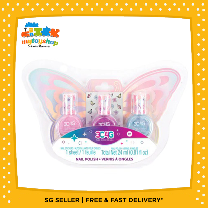 3C4G Butterfly Trio Nail Polish