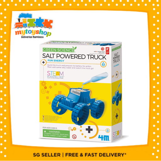 4M Green Science Salt Powered Truck