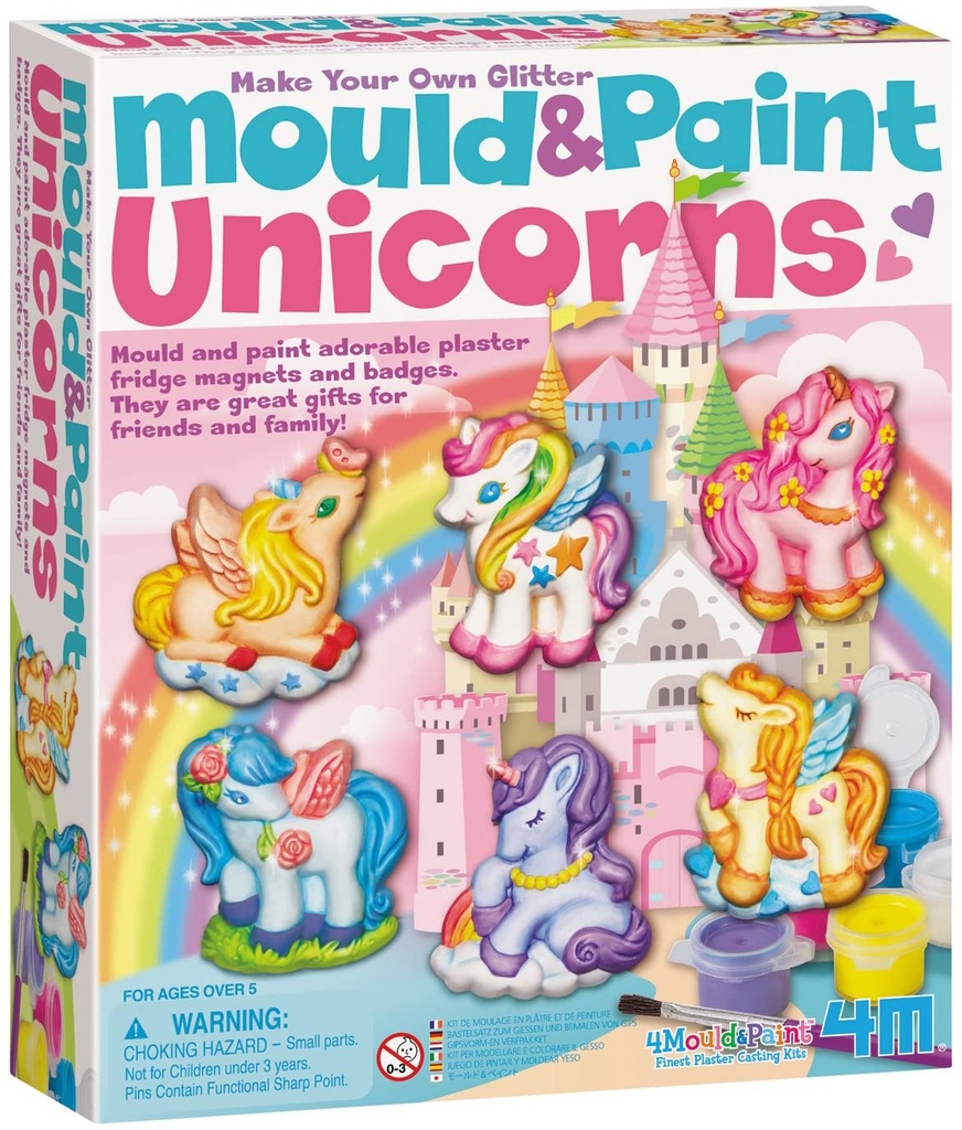 4M Mould &amp; Paint  Glitter Unicorn