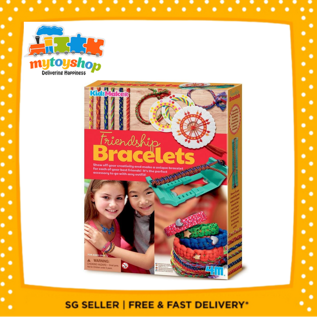 4M Kidzmaker Friendship Bracelet Kit