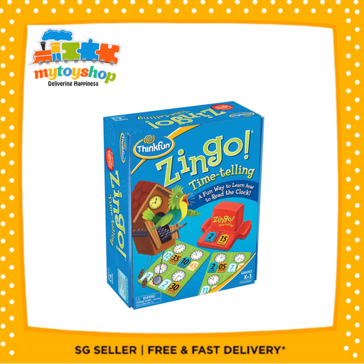 ThinkFun Zingo Time Telling