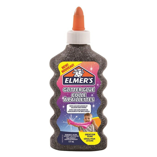 Elmers Glitter Glue Black