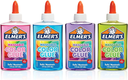 Elmers Washable Transparent Colored Glue Asst