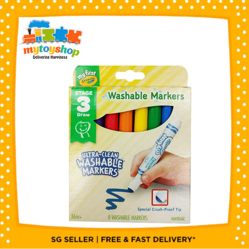 Crayola My First Ultra-Clean Washable Markers 8ct