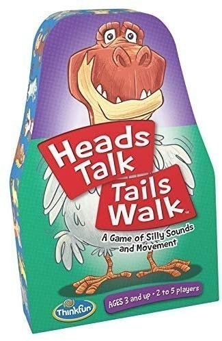 ThinkFun Heads Talk, Tails Walk Game