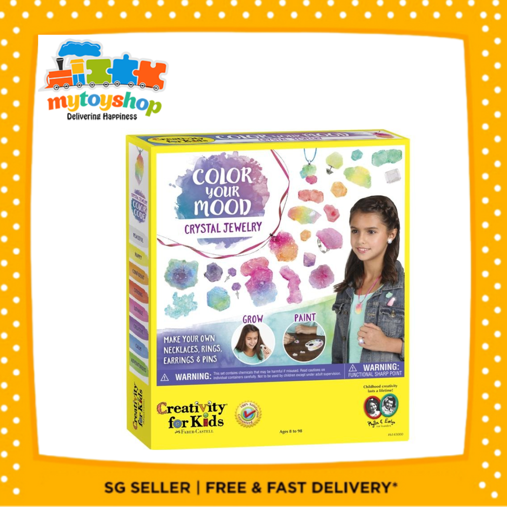 Creativity for Kids Color Your Mood Crystal Jewelry