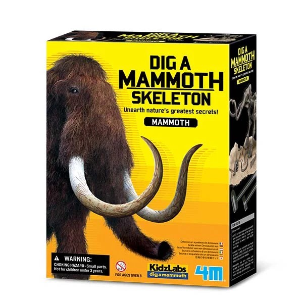 4M Dig A Dinosaur Mammoth Skeleton