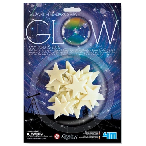 4M Glow In The Dark Stars (16PCS)