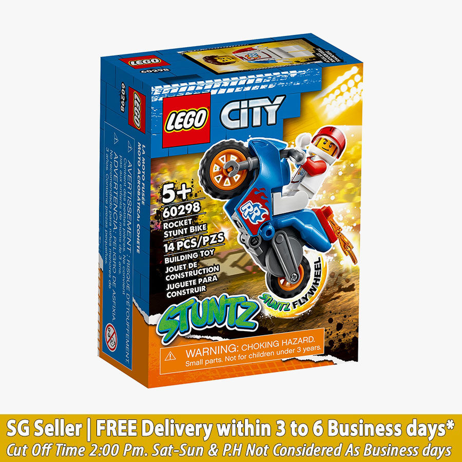 LEGO 60298 City Rocket Stunt Bike