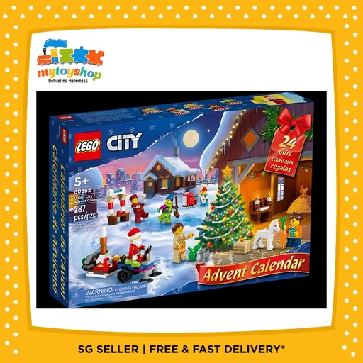 LEGO 60352 City Advent Calendar 2022