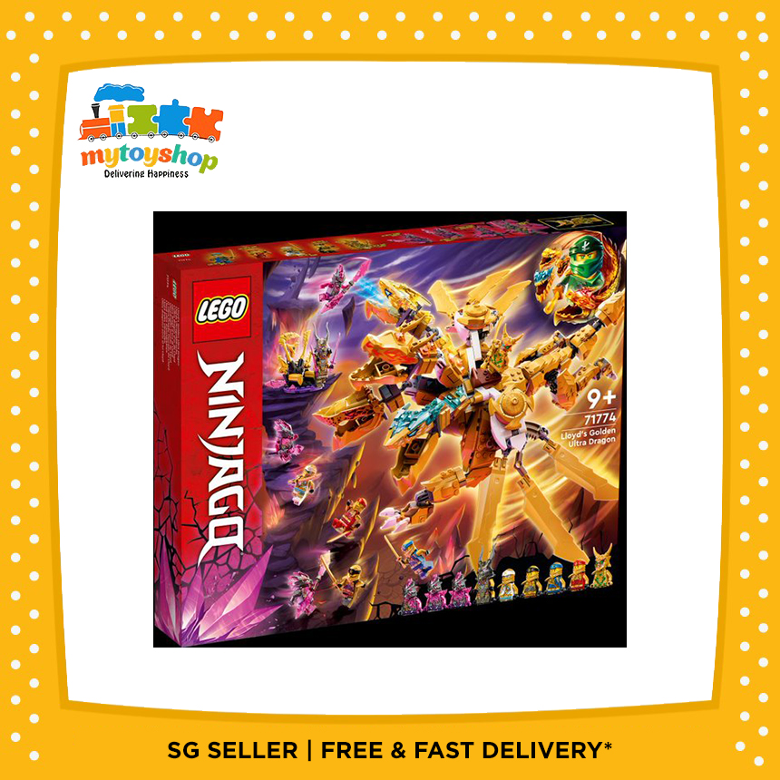 LEGO 71774 Ninjago Llyods Golden Ultra Dragon