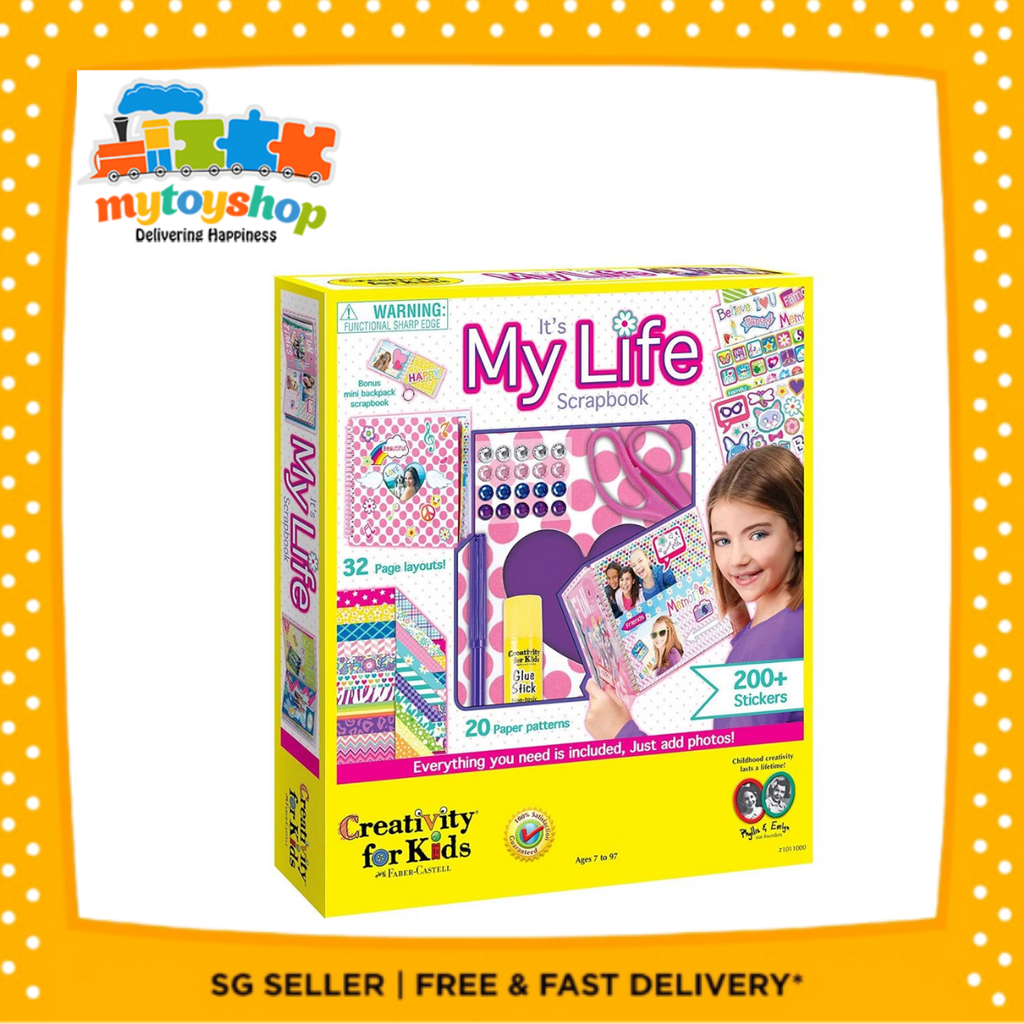 Creativity For Kids Its my Life Scrapbook